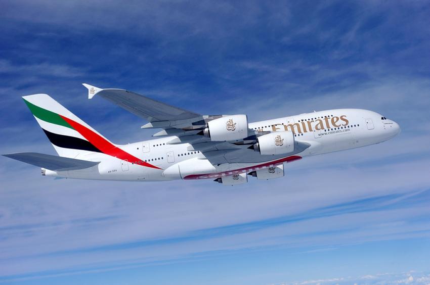 Airbus A380 авиакомпании Emirates 